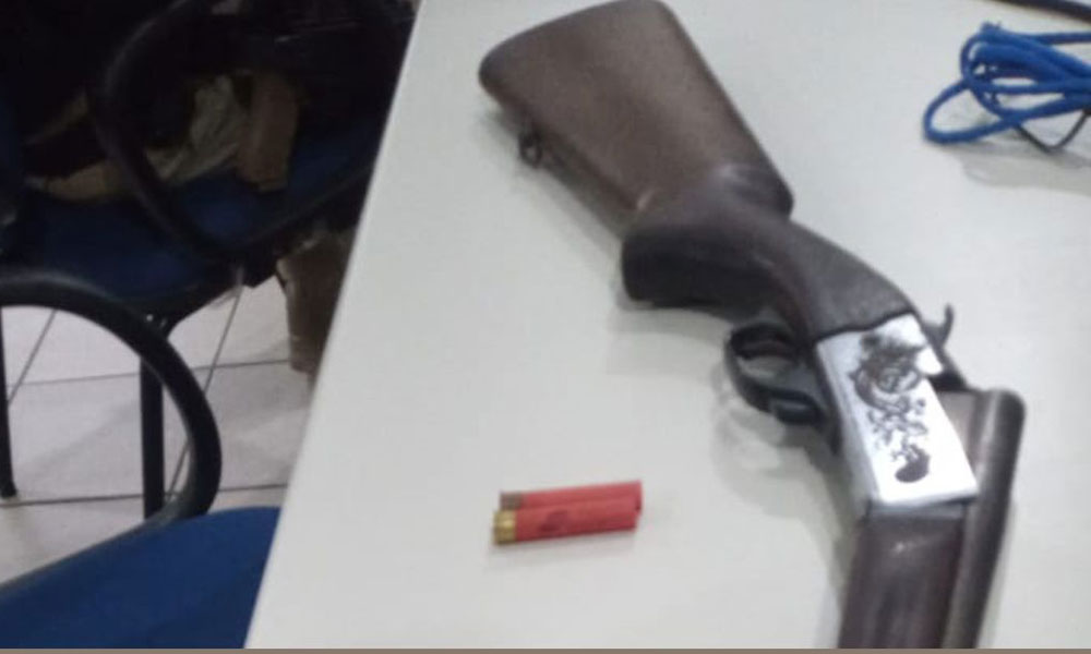 Polícia Militar apreende arma de fogo e munição em Vitória da Conquista