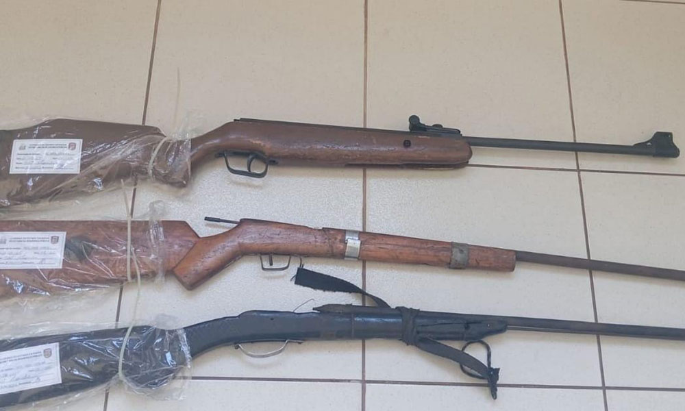 Polícia Militar detém suspeito com três armas de fogo em Morro do Chapéu