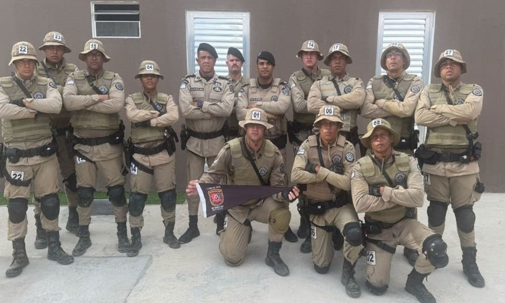 Onze policiais da 4ª CIPM concluem Curso Básico de Emprego Tático Operacional