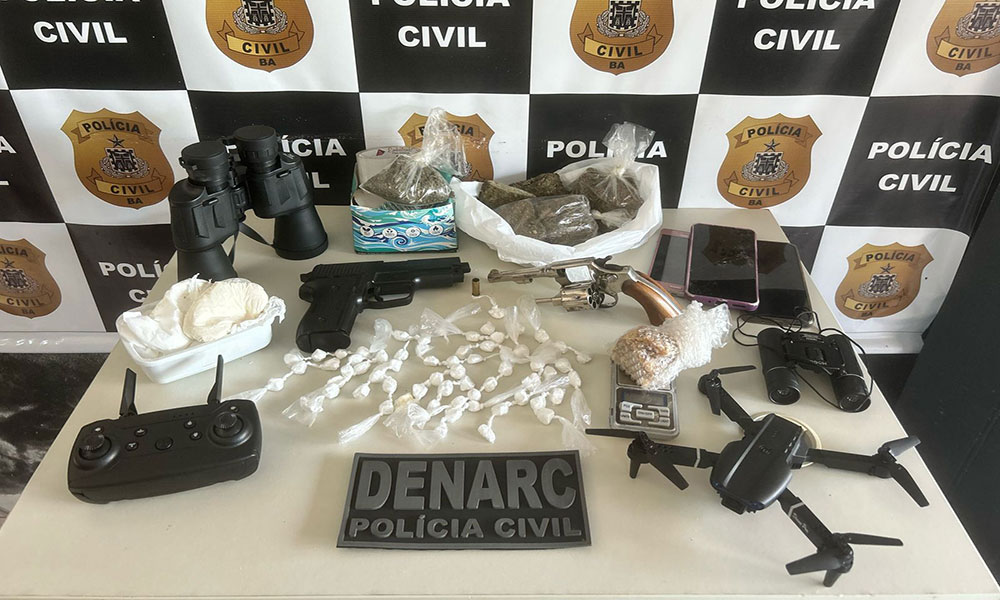 Suspeito de tráfico é preso em Nova Canaã durante a Operação Narke III