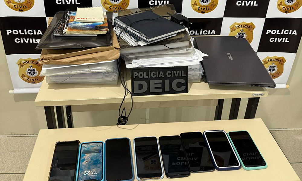Polícia Civil desarticula grupo de estelionatários em Vitória da Conquista