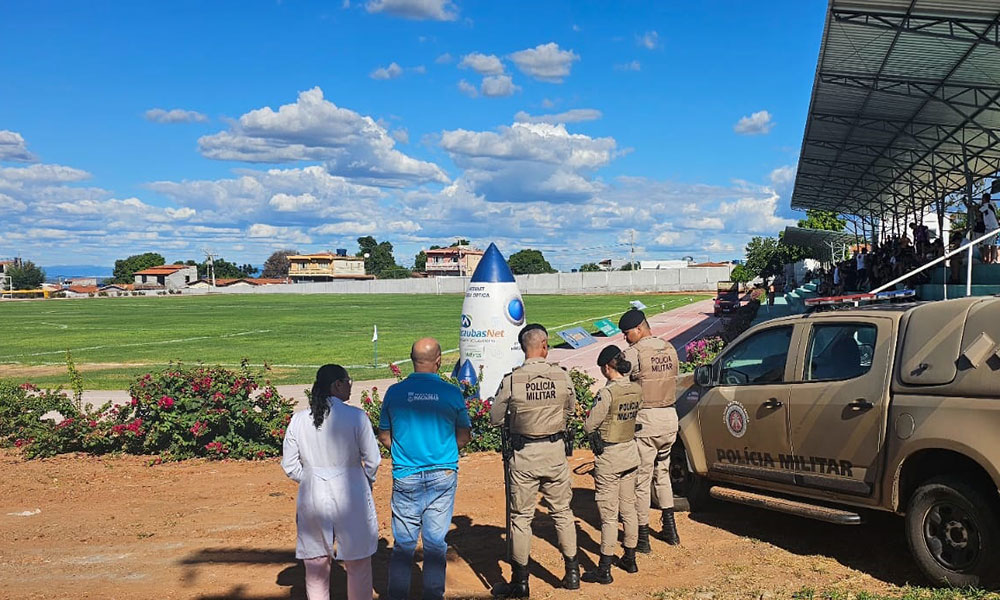 4ª CIPM garante segurança na abertura do campeonato municipal de futebol em Macaúbas