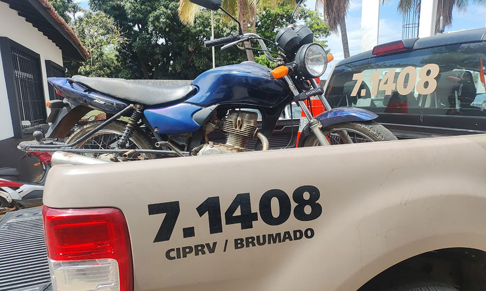 CIPRv recupera duas motocicletas roubadas em ações distintas nos municípios de Brumado e Dom Basílio