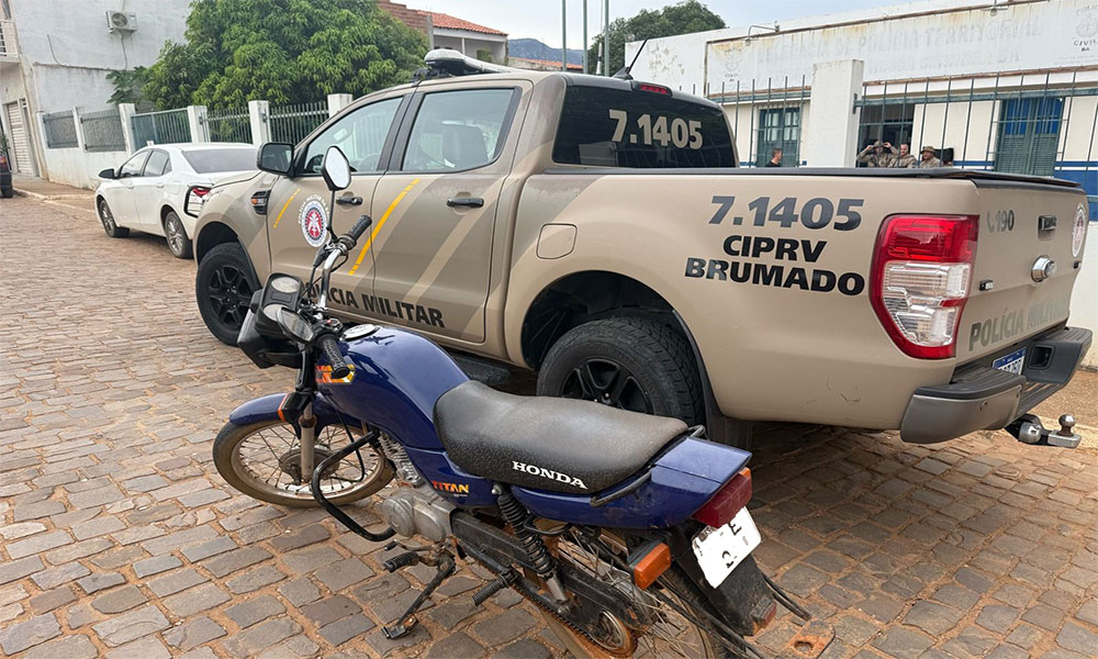 CIPRv recupera duas motocicletas roubadas em ações distintas nos municípios de Brumado e Dom Basílio