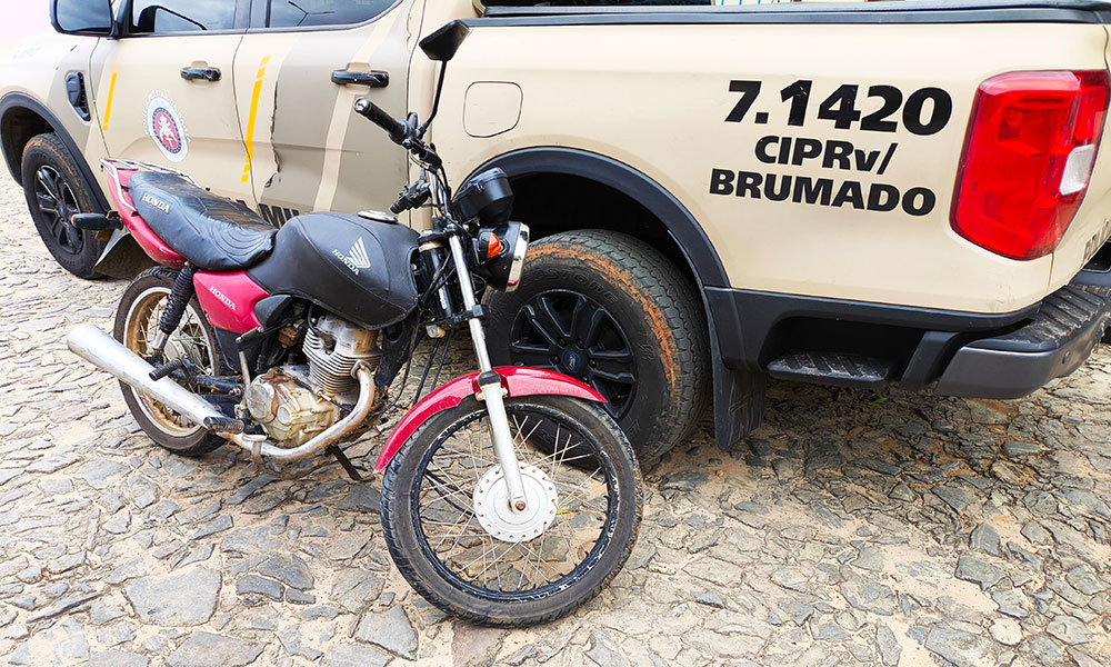 CIPRv apreende veículo com restrição de roubo durante rondas em Condeúba