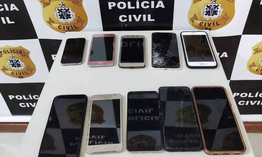 Polícia Civil realiza operação contra comércio ilegal de celulares em Vitória da Conquista