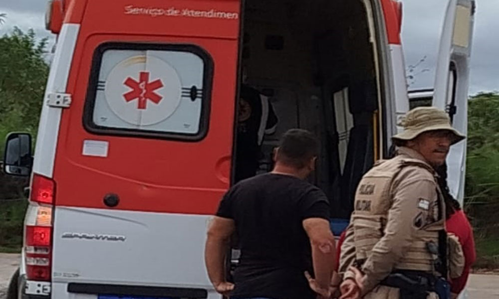 CIPRv presta socorro a mulher que passou mal em veículo na BA-263, em Vitória da Conquista