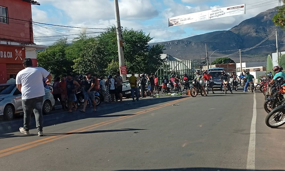 Grave acidente é registrado no Bairro Taquari, em Livramento de Nossa Senhora