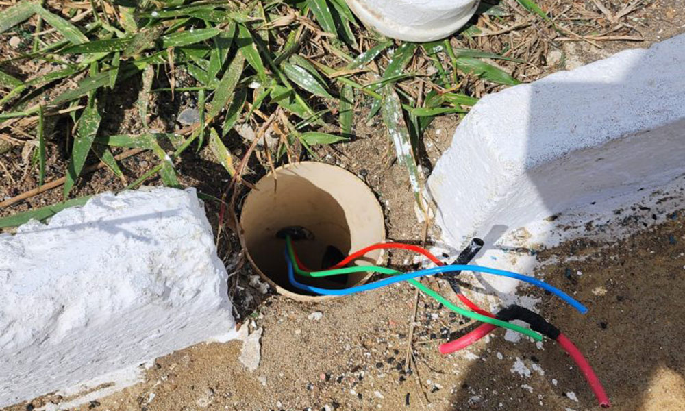 Fios são furtados em postes do Parque Lagoa das Bateias, em Vitória da Conquista