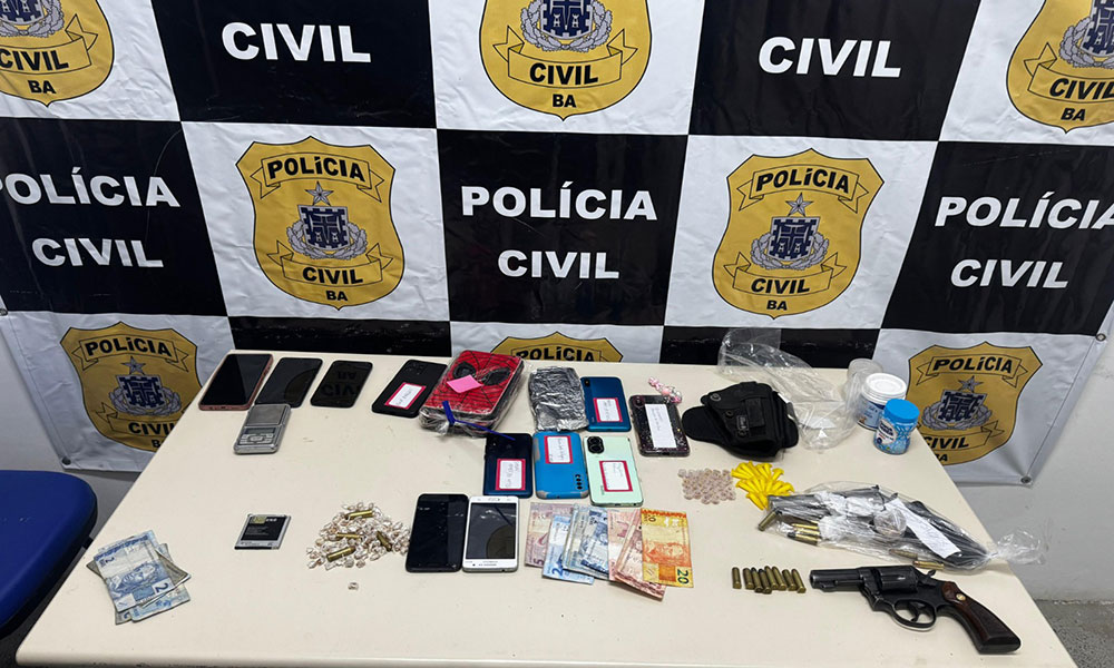 Sete integrantes de grupo criminoso são presos durante Operação Parabellum em Jequié