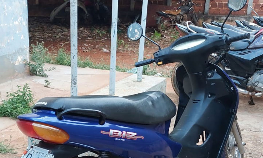 CIPRv apreende motocicleta com chassi suprimido em Caculé