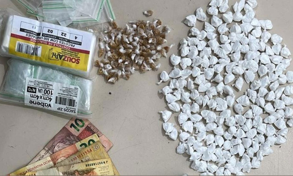 PM prende mulher por tráfico de drogas em Vitória da Conquista
