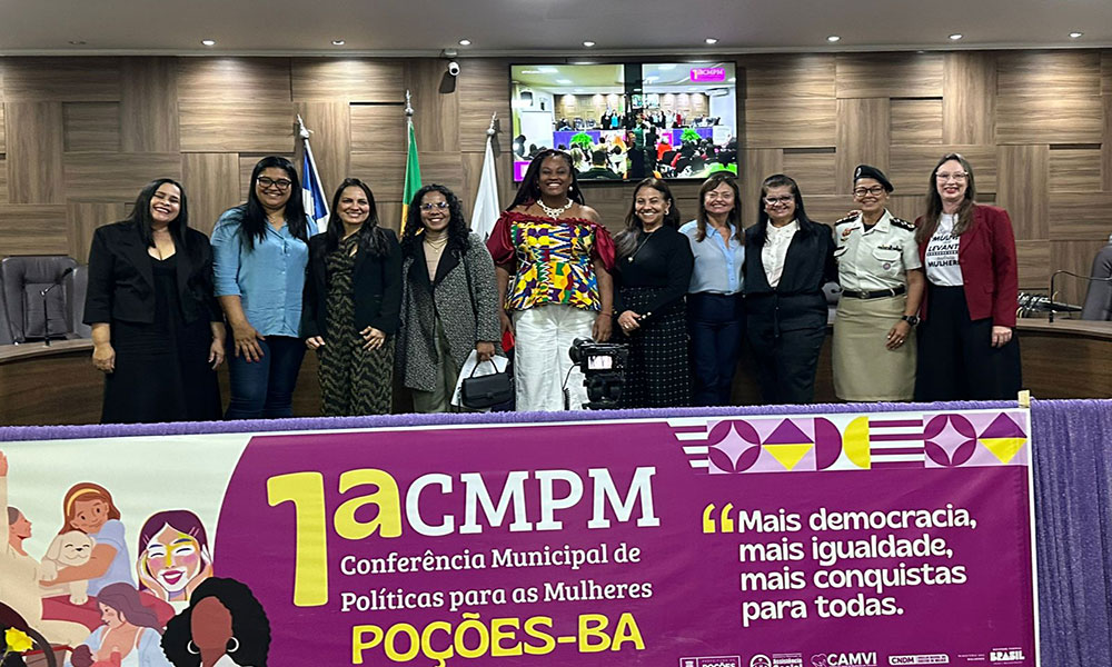 79ª CIPM participa da 1ª Conferência Municipal de Políticas para as Mulheres em Poções