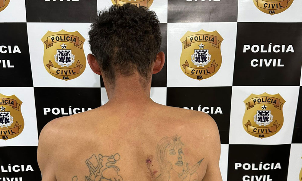 Arrombador reincidente é preso pela Polícia Civil no centro de Vitória da Conquista