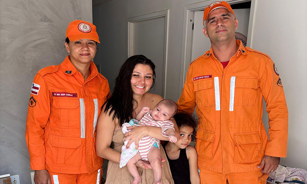 Bombeiros salvam bebê engasgado em Juazeiro