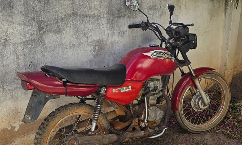 CIPRv apreende motocicleta adulterada em Rio de Contas