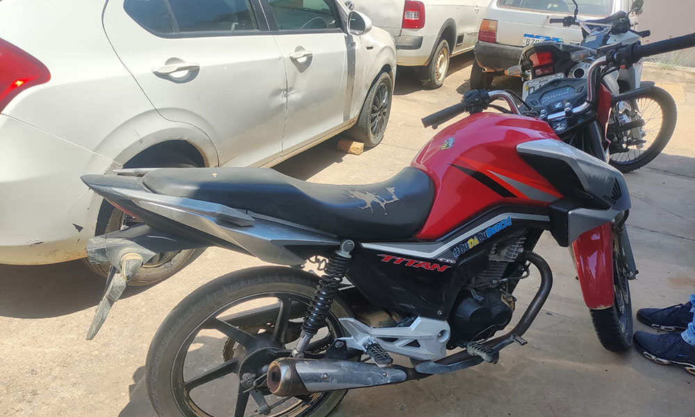 CIPRv recupera motocicleta furtada na BA-026, em Tanhaçu