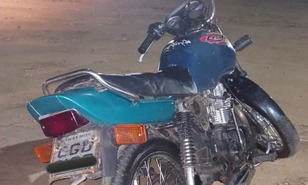 Motocicleta roubada é apreendida durante Operação Sentinela em Vitória da Conquista