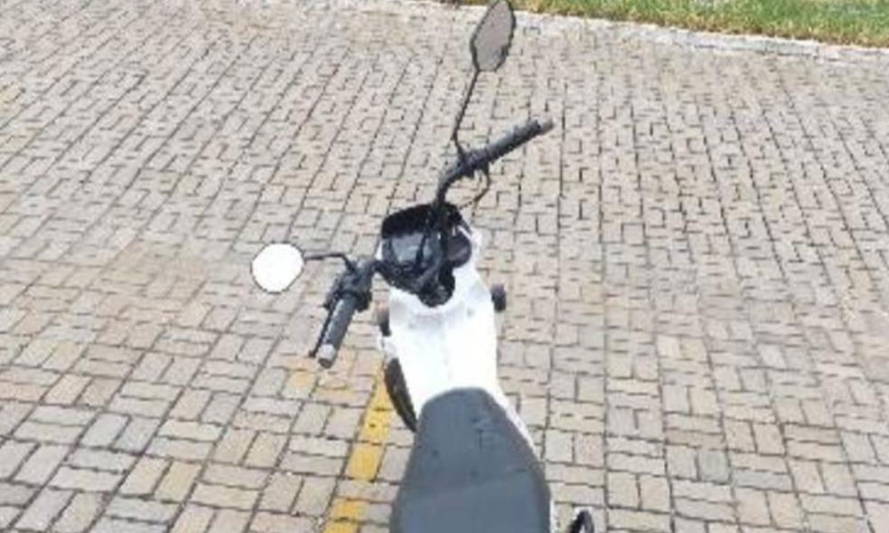 Polícia Militar recupera motocicleta adulterada e conduz menor à Delegacia em Iuiú