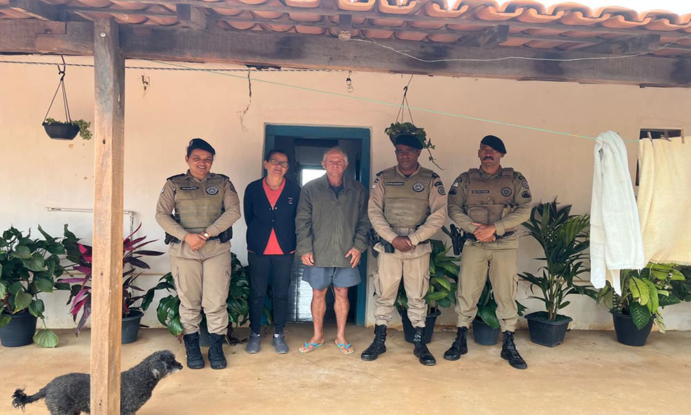 94ª CIPM reforça laços com comunidades rurais de Caetité durante visitas de aproximação social