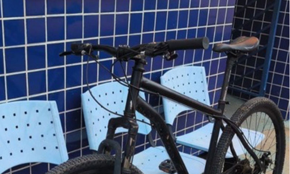PM recupera bicicleta furtada e detém suspeito em Cândido Sales
