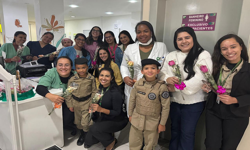Patrulha Solidária leva acolhimento e emoção às mulheres no Hospital Samur, em Vitória da Conquista