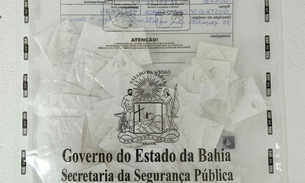 Homem é preso em flagrante por tráfico de drogas em Euclides da Cunha