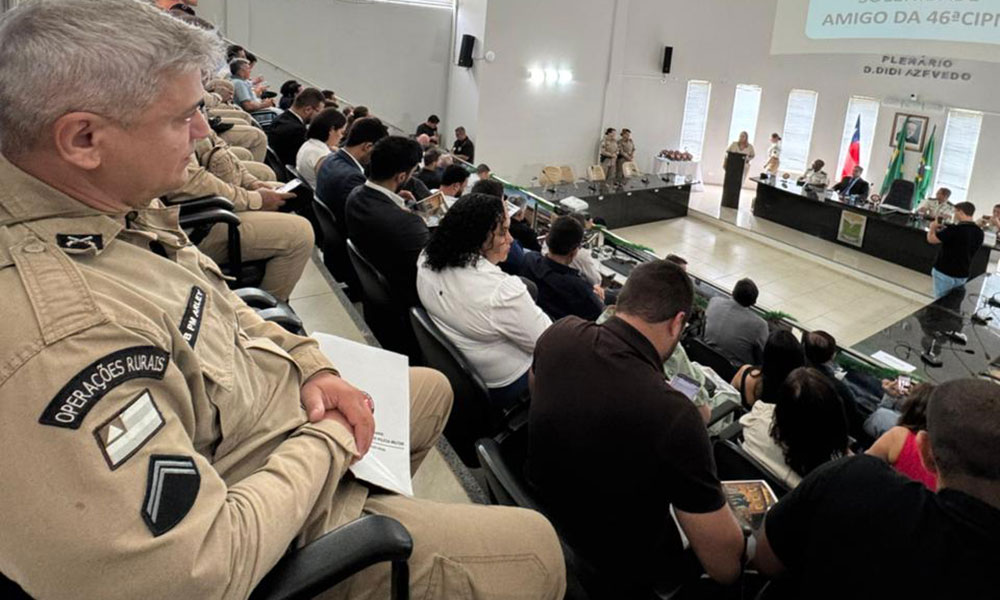 Livramento: 46ª CIPM entrega título “Amigo da Unidade” a parceiros institucionais