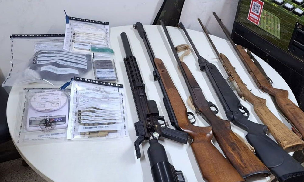 Operação prende suspeitos de tráfico, posse ilegal de arma e tentativa de homicídio em Iraquara