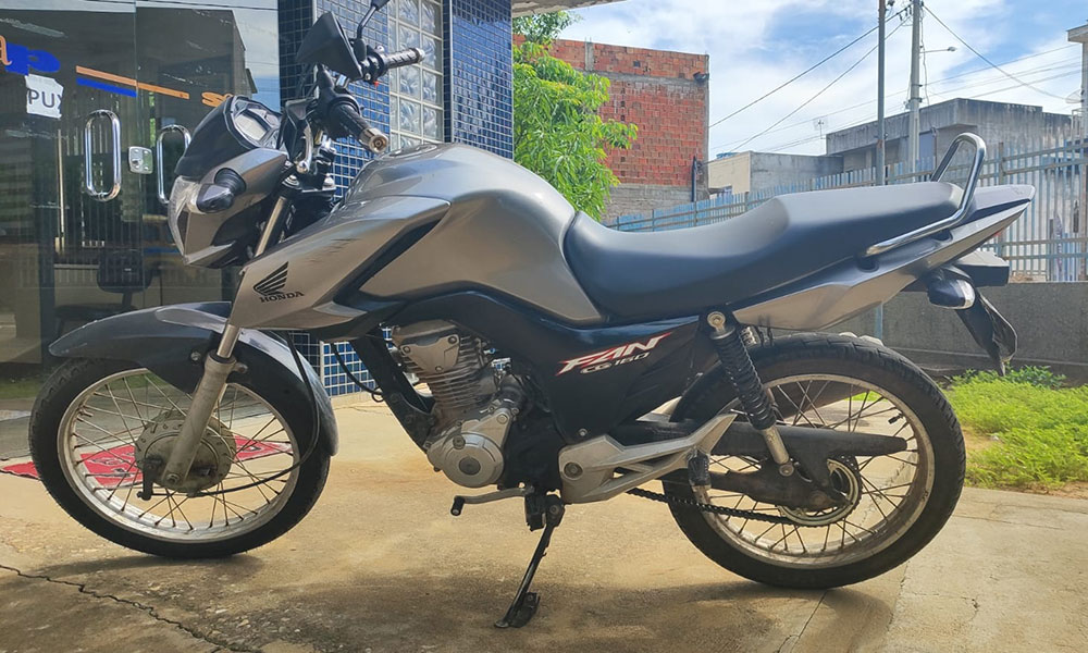 Motocicleta com sinais de adulteração é apreendida pela CIPRv em Botuporã