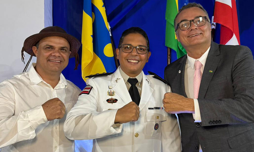 Major PM Wagner Rocha recebe Título de Cidadão Honorário de Rio de Contas