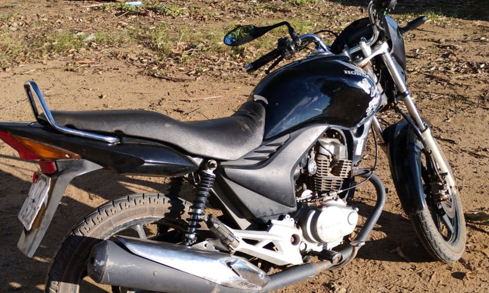 Motocicleta com sinais de adulteração é apreendida pela CIPRv em Piripá