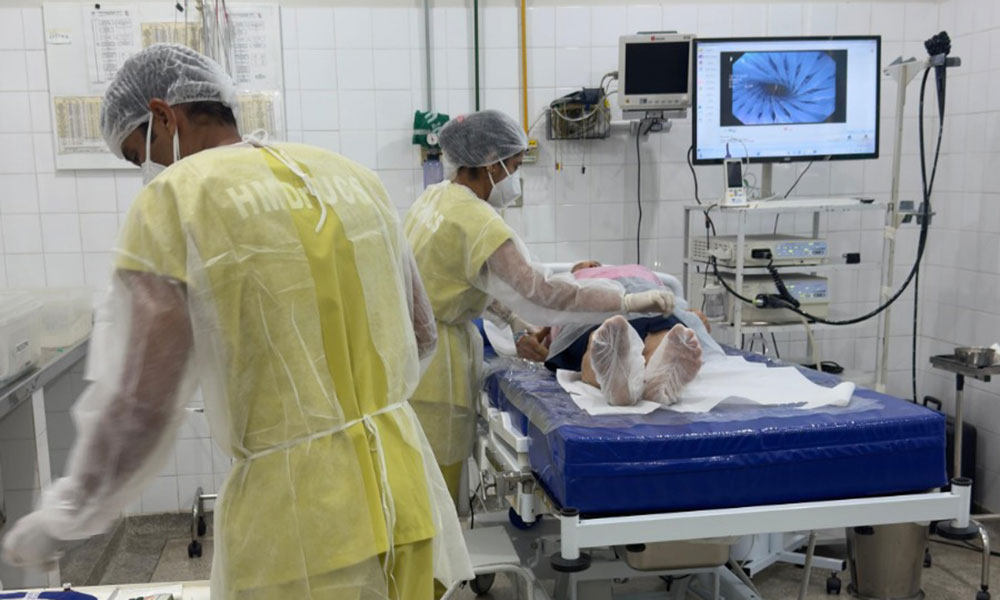 Mutirão de endoscopia zera fila de regulação em Livramento de Nossa Senhora