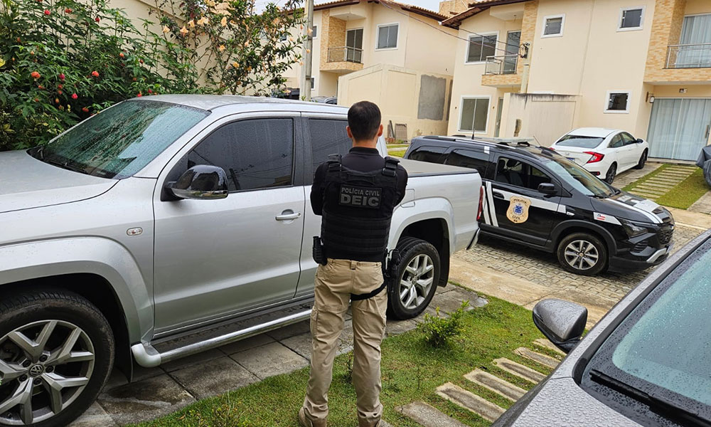 Polícia Civil prende investigado por golpe milionário e apreende munição em Vitória da Conquista