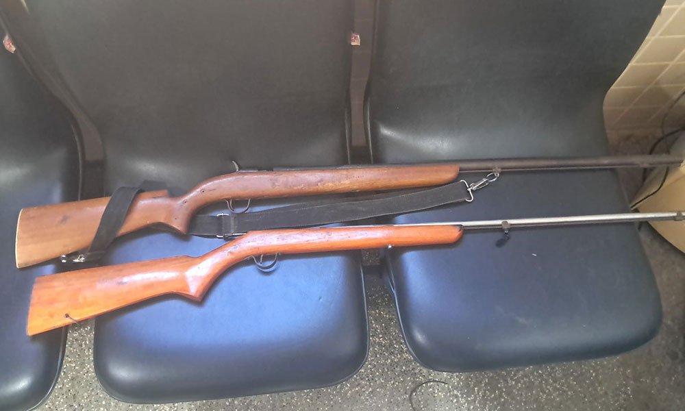 PM apreende armas artesanais após disparo acidental em Souto Soares