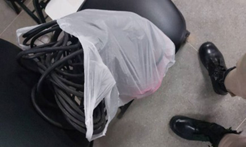 Homem é preso em flagrante por furto de cabos elétricos no centro de Guanambi