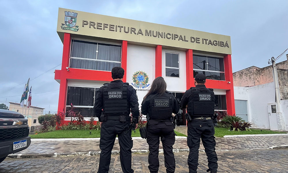 Operação Carta Marcada apura corrupção em contratos públicos em Itagibá