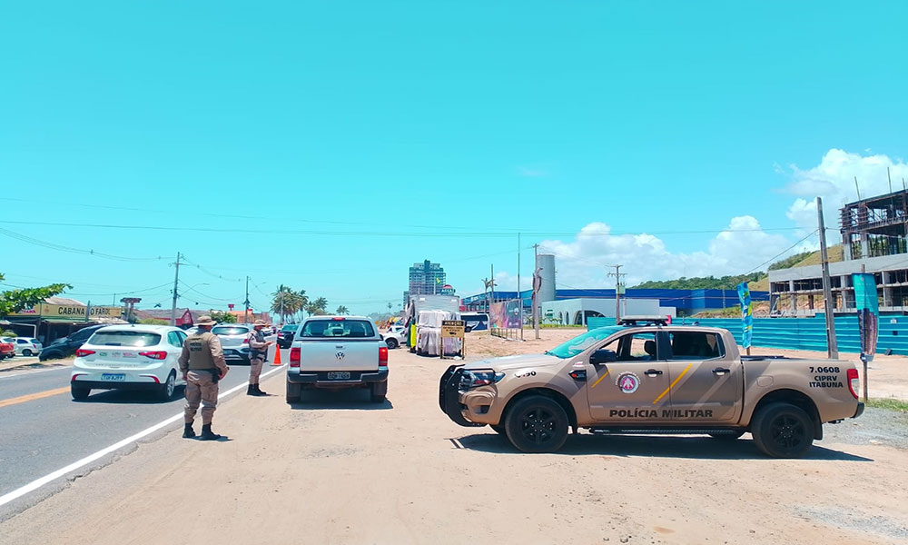 PM-BA reforça policiamento nas rodovias estaduais durante o Carnaval 2026