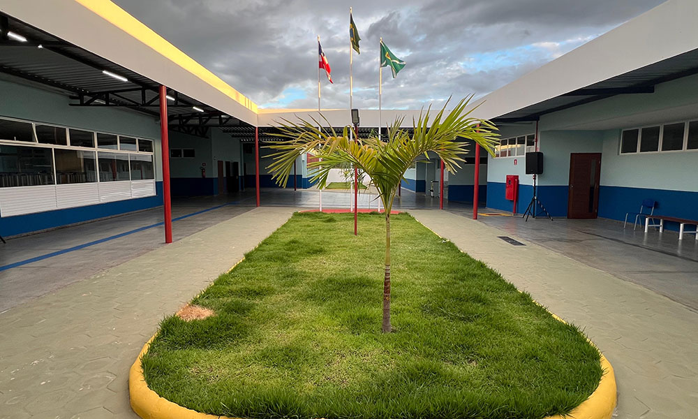 Nova estrutura da Escola David Mendes Pereira é inaugurada no distrito de Iguatemi, em Livramento