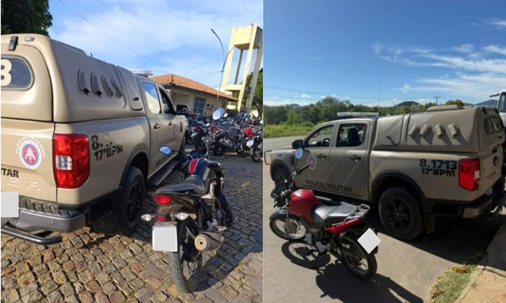 17º BPM apreende motocicletas com sinais adulterados durante ações em bairros de Guanambi