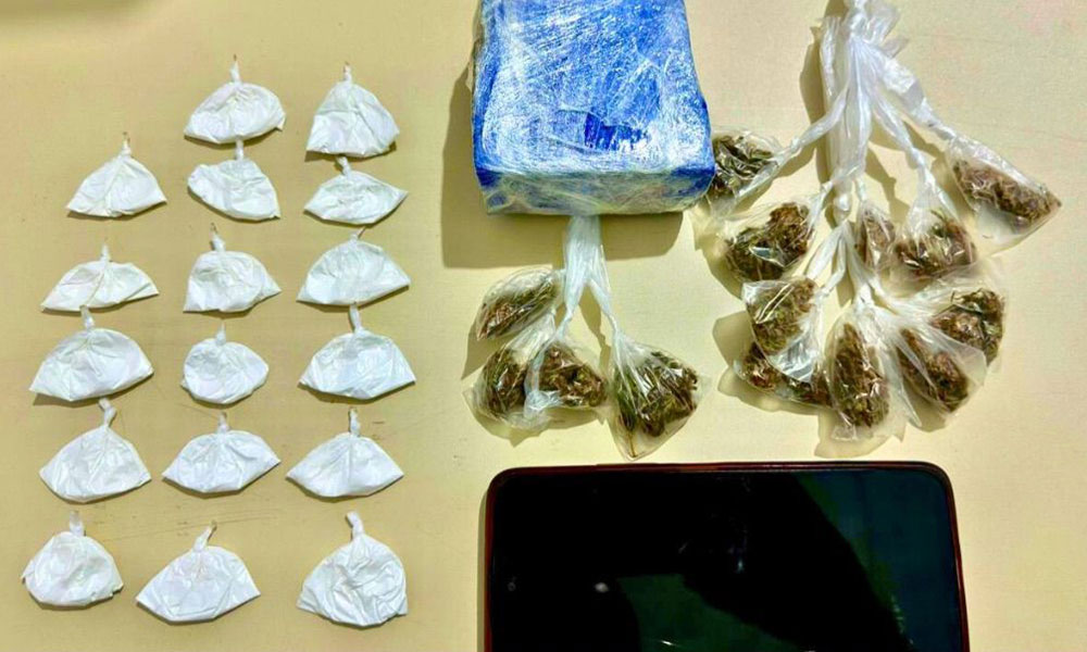 Homem é preso por tráfico de drogas durante patrulhamento em Paramirim