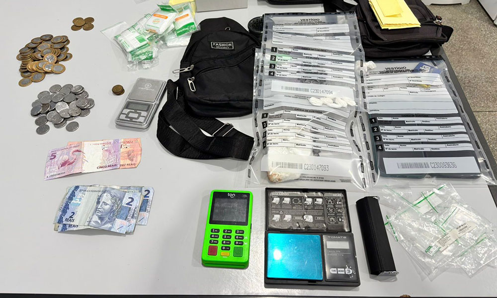 Operação conjunta prende dois suspeitos e apreende drogas em Brumado