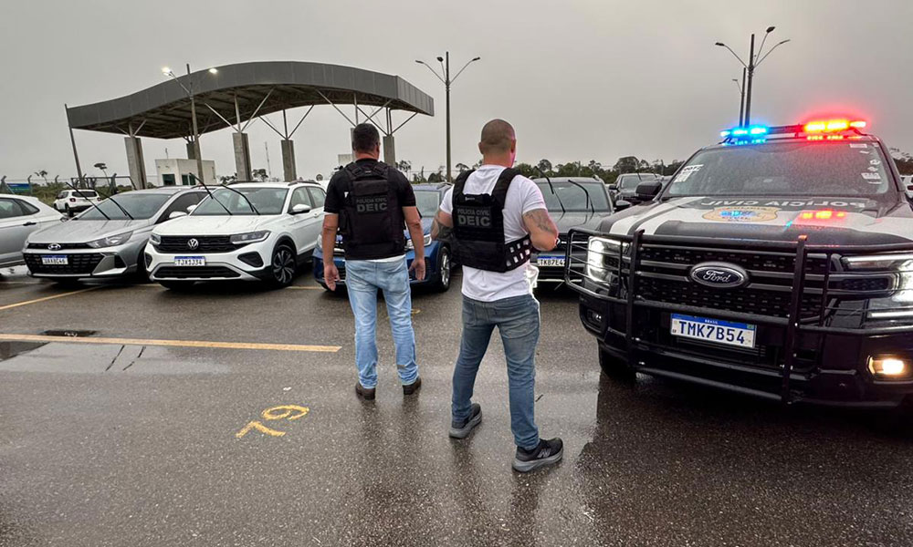 Polícia Civil recupera mais de 60 veículos desviados de locadora em Vitória da Conquista