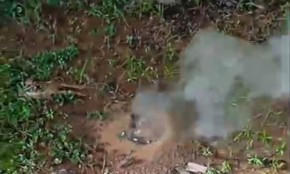 Vídeo mostra água borbulhando e levanta questionamentos em Érico Cardoso