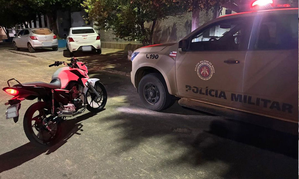 Motocicleta com sinais de adulteração é apreendida pela Polícia Militar em Rio do Antônio