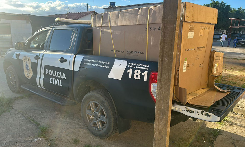 Polícia Civil recupera equipamentos esportivos em Vitória da Conquista