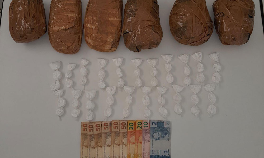 Suspeito de tráfico é preso com drogas em Urandi