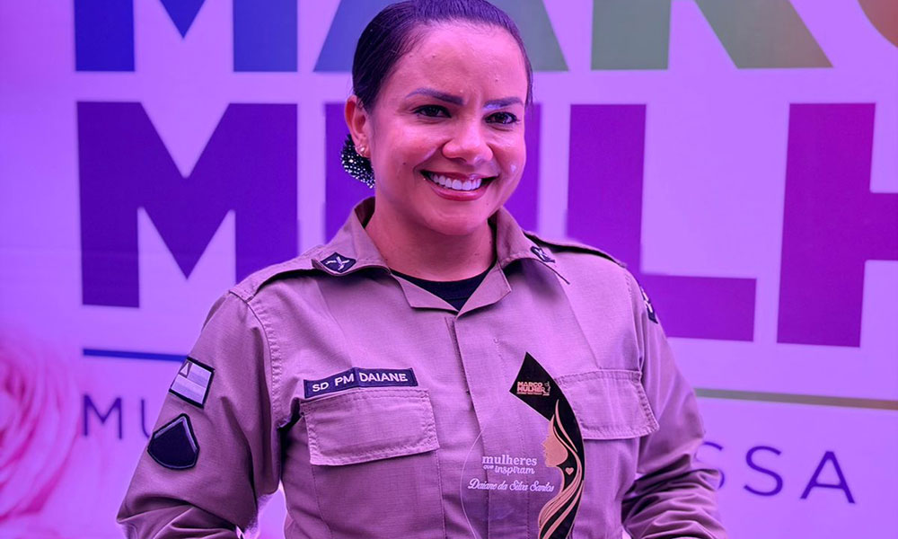Policial militar do 24º BPM é homenageada em sessão solene na Câmara de Brumado