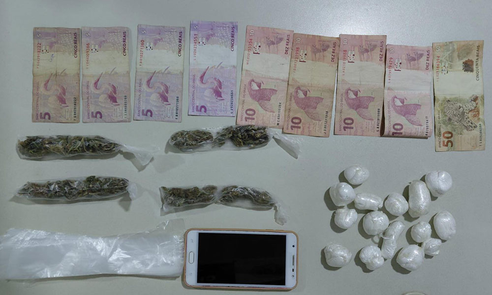 Rondesp apreende drogas e prende suspeito em Riacho de Santana