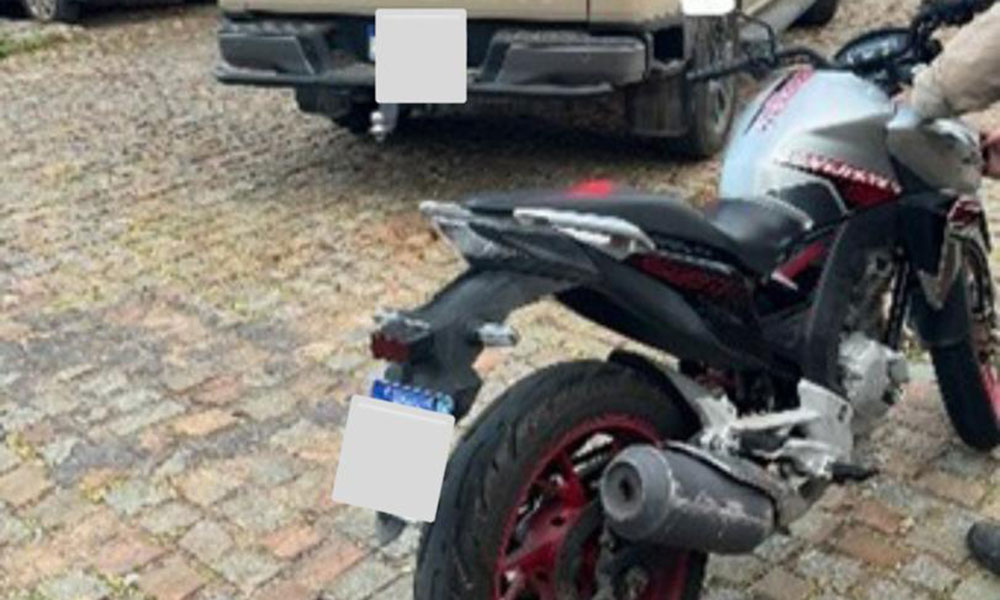 Motocicleta com sinais de adulteração é apreendida em Guanambi